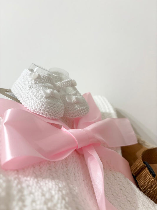 Scialle con scarpine